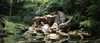 Hupao ("Dreaming of the Tiger") Spring in Hangzhou, China